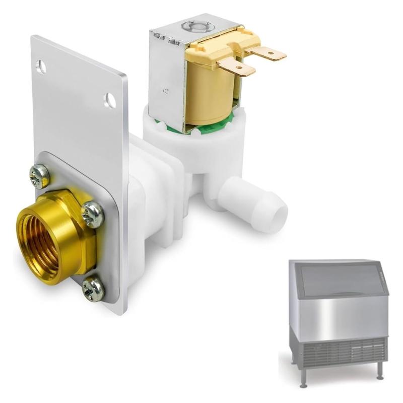 Precisions Control Water Valves Plastic and Metal Texture Suitable for Ice Machines with Fast Response 115/120V 60Hz 5W