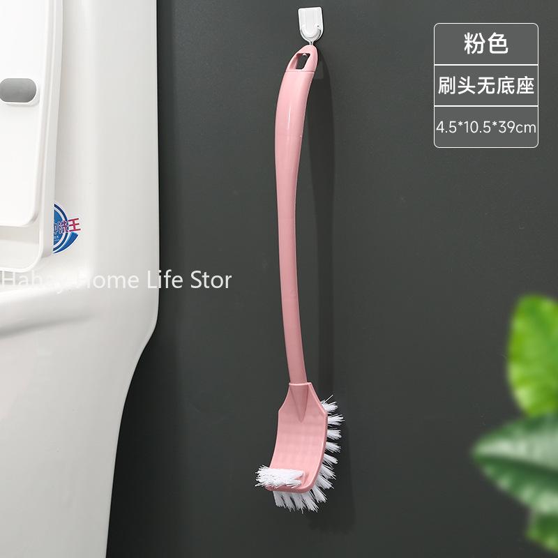 

Туалетная щетка с длинной ручкой, сменная щетка, аксессуары для уборки ванной комнаты, двухсторонняя туалетная щетка, чистящие средства