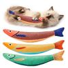 Potaroma Toys Saury Fish, 3 Pack, Crinkle Sound, Soft and , Interactive for Indoor Exercise 9.4 Inches for All Breeds