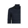 Emporio Armani High Neck Sweater With Stripe Details Men sweater Blue 6K1MXG-1MXTZ-0931