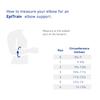 Bauerfeind EpiTrain New Version Elbow Made In General Medical Stabilizes the Elbow Joint with Two Silicone Pads On the Inside and Outside of the Elbow