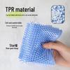 Free Shipping: Silicone Foot Scrubbing Pad & Back Scrubber - Lazy Person's Exfoliating Massage Towel for Bathing