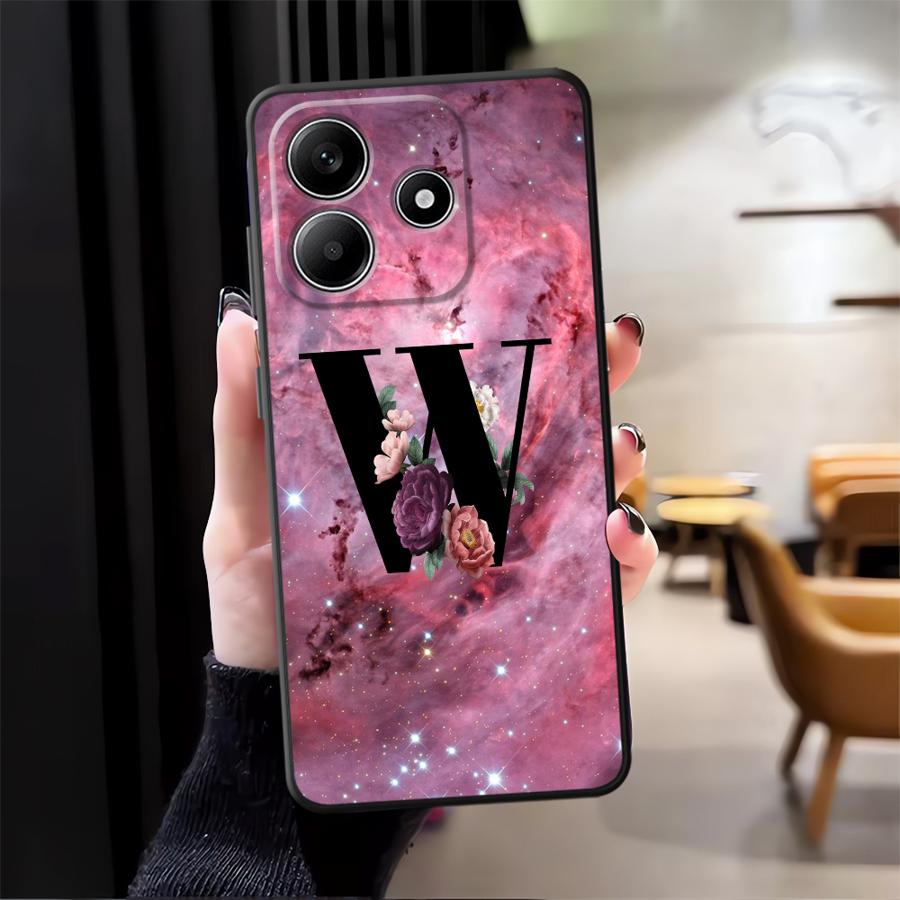 Phone Cover Case for Xiaomi Redmi Note 14 A3 A4 A5 K80 9 8 7 14C 12C 13C 13 Pro Plus A1 10 12 11 A1 A2 K40 Personalized Letters