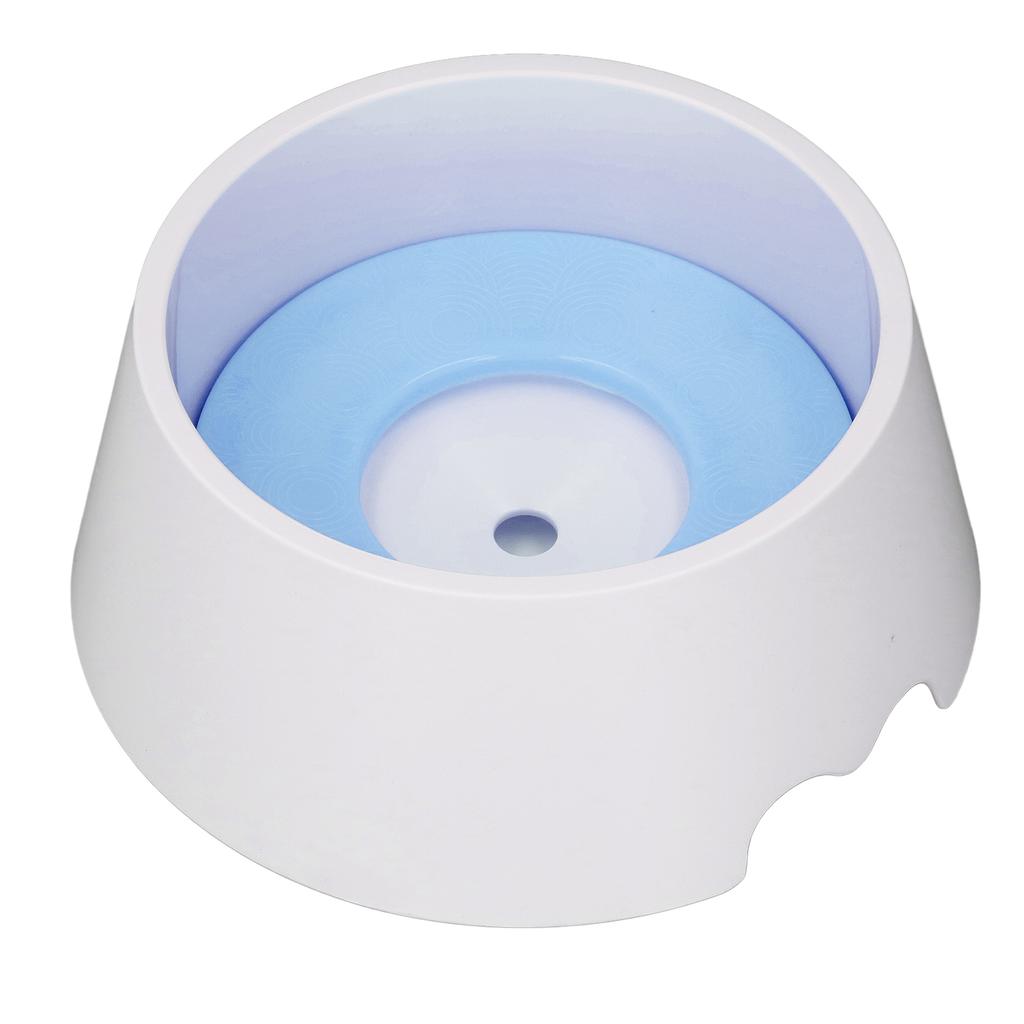 Haustier Langsamer Wasserspender Spritzwassergeschützt Rutschfest Erhöhter Wasserspender Hundenapf für langsames Trinken für