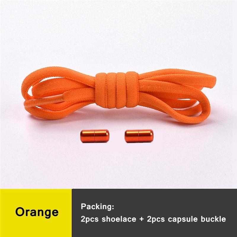 Slip-on No Tie Shoelaces Capsule Lock with Elastic Laces for Sneakers Kids Adults | Quick Lazy Shoelaces One Size Fits All Shoes