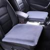 1pc Car Plush Seat Cover - Washable & Removable All-Season Comfort Cushion for Office Chairs & Cars, Car Seat Cushion, Vehicle Interior Accessory