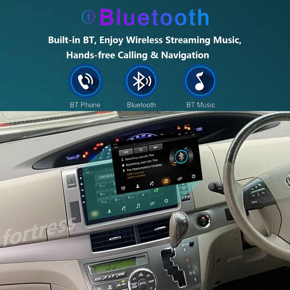 Android 14 Carplay WIFI+4G Car Radio For Toyota Previa 3 III XR50 Estima 2006-2019 Multimedia Player GPS 2din Head Unit Stereo
