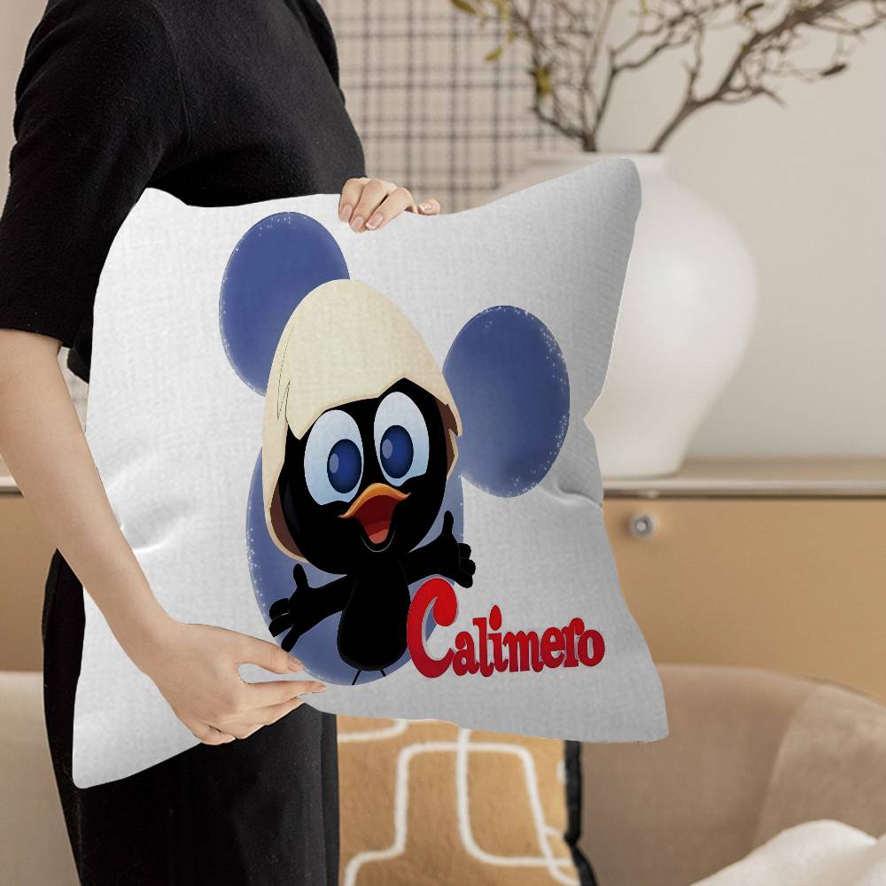 

Cartoon C-Calimero pillow cover sofa cushion cover home room decoration children gift 26x26Inch