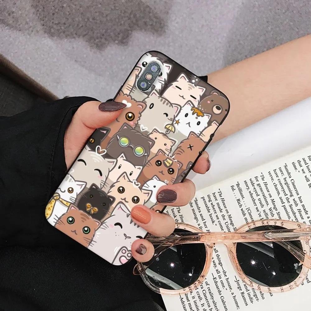 Прекрасный мягкий анимационный модный телефон для Iphone Plus XS 8 13 XR Mini 14X7 6 Pro 6s 11 12 Max силиконовый чехол из ТПУ