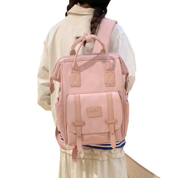 Schoolbag Schoolbag Women's New Portable Lightweight Travel Backpack Large Capacity Outdoor Backpack High Quality Mommy Bag