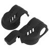 2 Stück Motorrad Vorderradgabel Schuhabdeckung Untere Gabel Fuß Unterteil Schutz für XC XCF SX SXF XCW EXC EXCF TPi 6D Schwarz