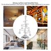 LED Christmas Tree Lamp Small   Decorative Iron Tree Night Light Ornament for Gift