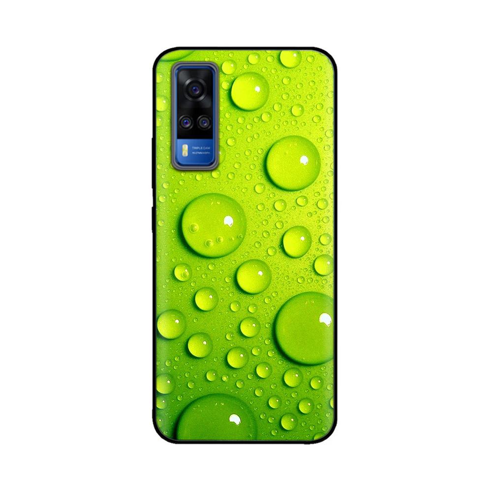Für vivo Y31 2021 Hülle Weiche Schwarze Silikon Rückabdeckung Fundas Für Vivo Y51a Y51 2020 Dezember V2030 Y 51 VivoY31 V2036 Handyhülle