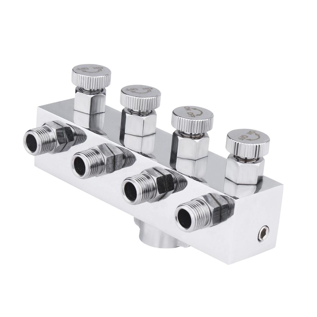 Airbrush Adaptor Professional Air Brush Painting Fitting Repair Tool Adjustment Splitter Airbrush Hose Portable Accessories