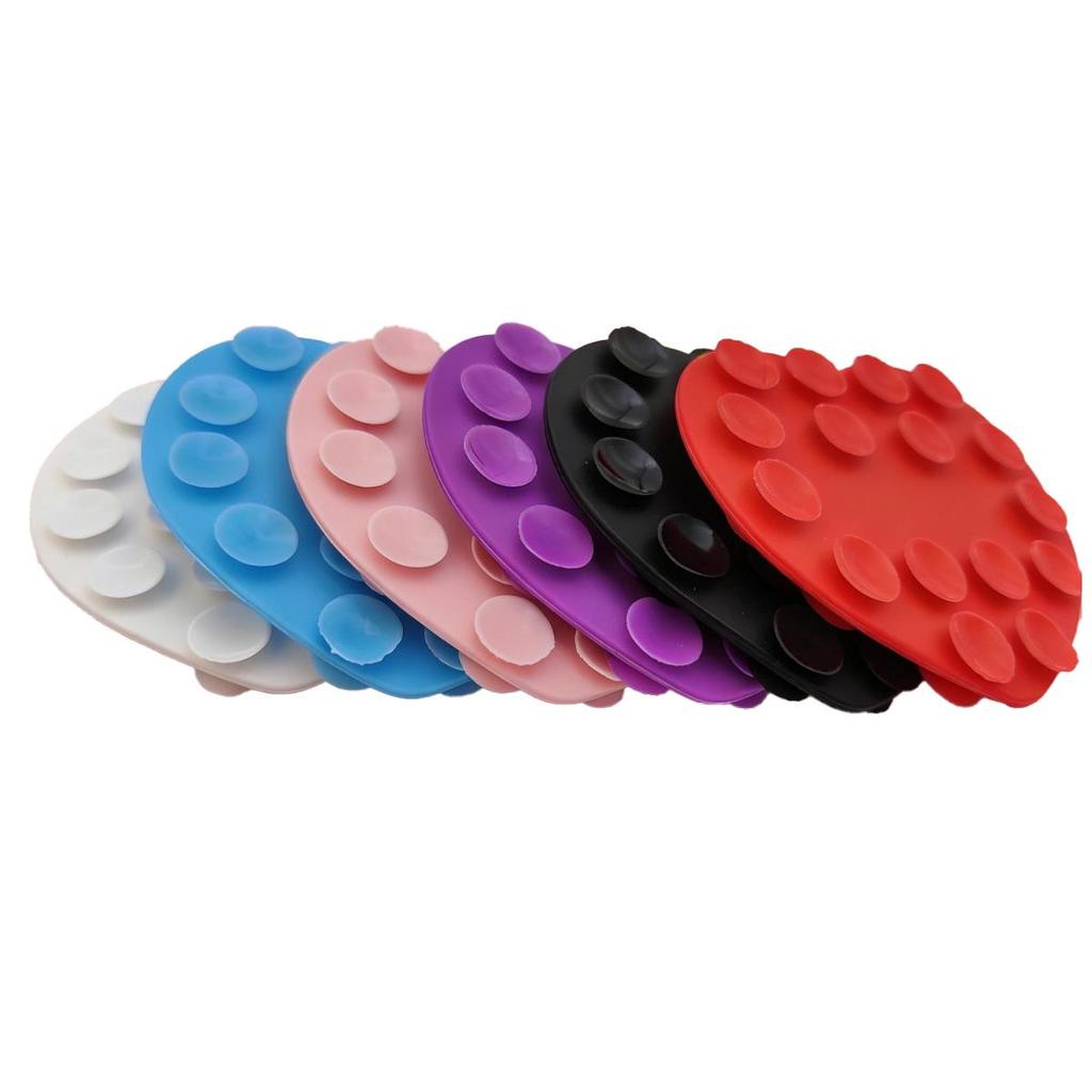 Silicone Phone Holder: Portable, Anti-slip, Stable Suction Cup Back Sticker