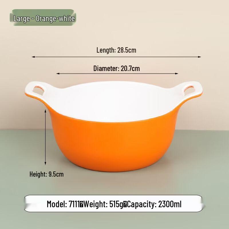 Melamine Double-Handle Soup & Noodle Bowls