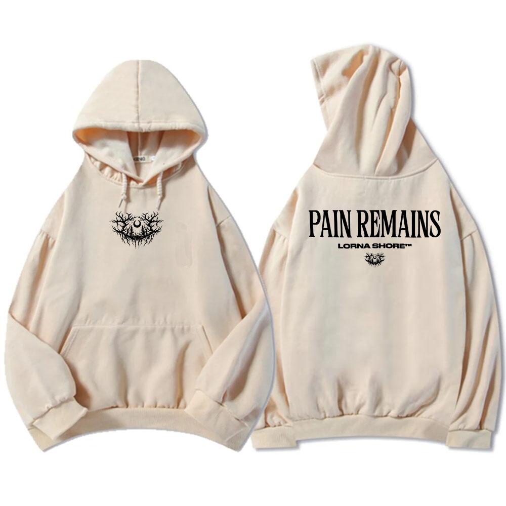 

Lorna Shore Hooded Sweatshirt Long Sleeve Fleece Male Hoodies Casual Grunge Unisex Streetwear Men Tops 3XL