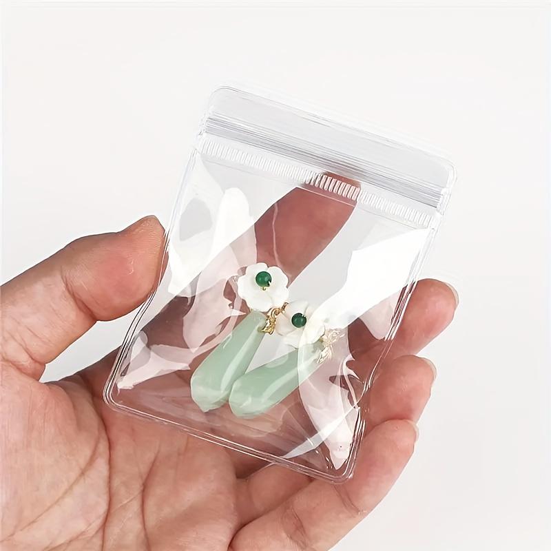 50pcs, Anti-oxidation Jewelry Bags, Jewelry Zipper Bags
