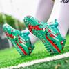 New Children'S Lace-Free Football Shoes With Broken Nails, Boys' Primary And Secondary School Students' Training Sports Shoes, Wear-Resistant Rotating
