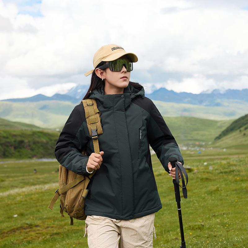 

Куртка куртка для женщин новая осенне-зимняя водонепроницаемая теплая куртка из хлопка плюс утолщенный бархат графеновый хлопок куртка для мужчин 5XL