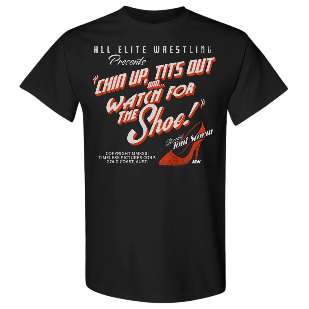 TONI STORM  SILVER SCREEN AEW Official TShirt Unisex T-Shirt L