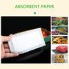 100Pcs Kitchen Rapid Absorbent Pads For Meat Fish Poultry Produce For Keeping Packaging Dry Clean High-quality Material