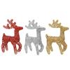 Metal Rattan Reindeer Ornament  Xmas Tree Scene Decor Props for Outdoor Craft