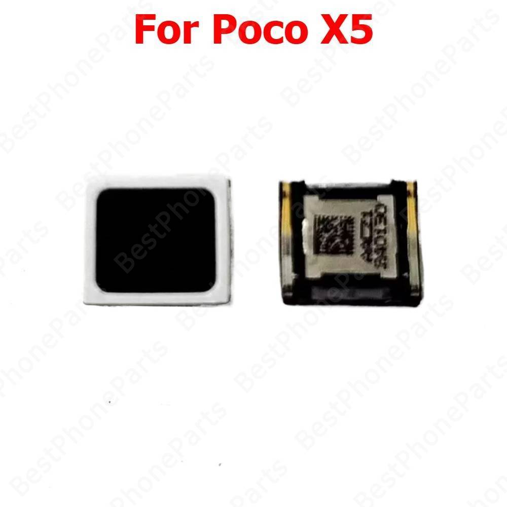 Top Ear Speaker For Xiaomi Poco X5 Pro PocoX5 X5Pro Earspeaker Earphone Sound Earpiece Mobile Phone Replacement Parts