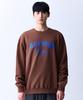ADERNM Things Sweatshirt Brown