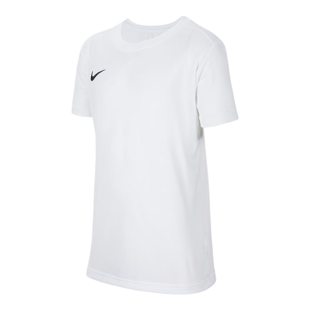 Nike Dri-Fit Park VII Comfortable Fashionable Simple Short Sleeve Quick Dry T-Shirt Kids Tops White IB8677-100