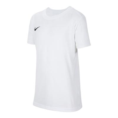 Dri-Fit Park VII Comfortable Fashionable Simple Short Sleeve Quick Dry T-Shirt Kids Tops White IB8677-100