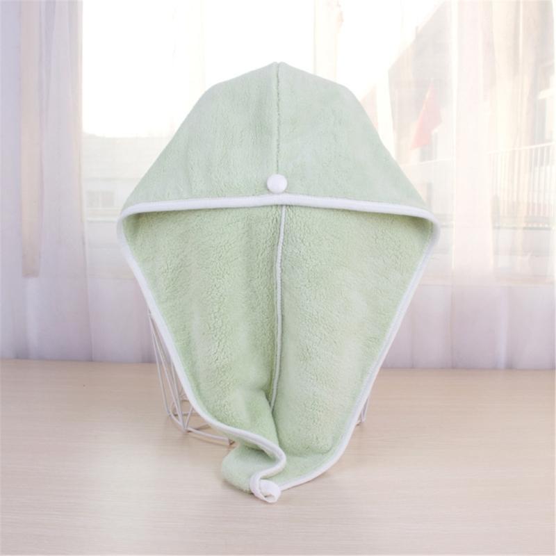 High Absorbent Hair Drying Towel Caps Microfiber Soft And Fast Drying Hat Hair Towel For Various Hair Types Hair Dryer