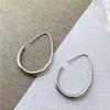 Elegant Water Drop Earrings: European & American Design, Light-Sensitive, Cold Style, Unique & Simple Hoop Earrings for Women