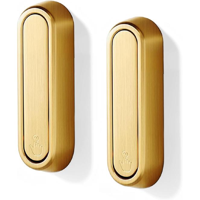 Folding Wall Hooks, 2 Pack Heavy Duty Space Saving Folding Coat Hooks - Zinc Alloy Wall Mounted Hooks for Hanging Coat Towels Clothes Hat Bags Keys