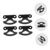 4 Pcs Car Anchor Hooks Secure Trailer Anchors Truck Bed Tie Down D Hooks