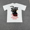 Cross-border trendy brand PATTA European and American street creative fun printing men's and women's casual loose short-sleeved collection T-shirt 