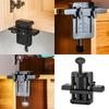 Cabinet Door Installation Mounting Jigs Aid Tool, Adjustable Punch Locators Drill Templates for Precisions Alignment