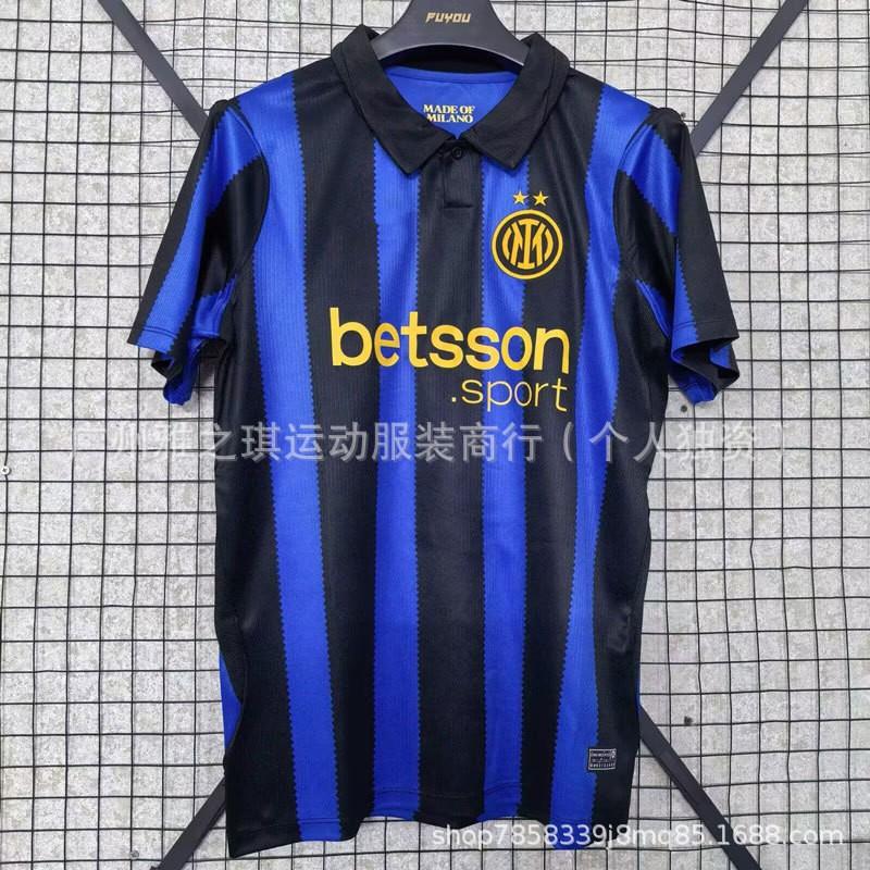 2026 2027 Inter Milan Home Jersey Men Short Sleeve Football Shirt Turam Barella Lautaro 10 Striped Soccer Uniform