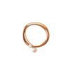 Elegant Korean Pearl Knot Hair Tie - High Elasticity Rubber Band Accessory.