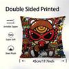 Cute H-Hysteric M-Mini Office Cushion Pillowcase Car Cushion Cover45X45Cm Lumbar Pillowcase Sofa Pillowcover