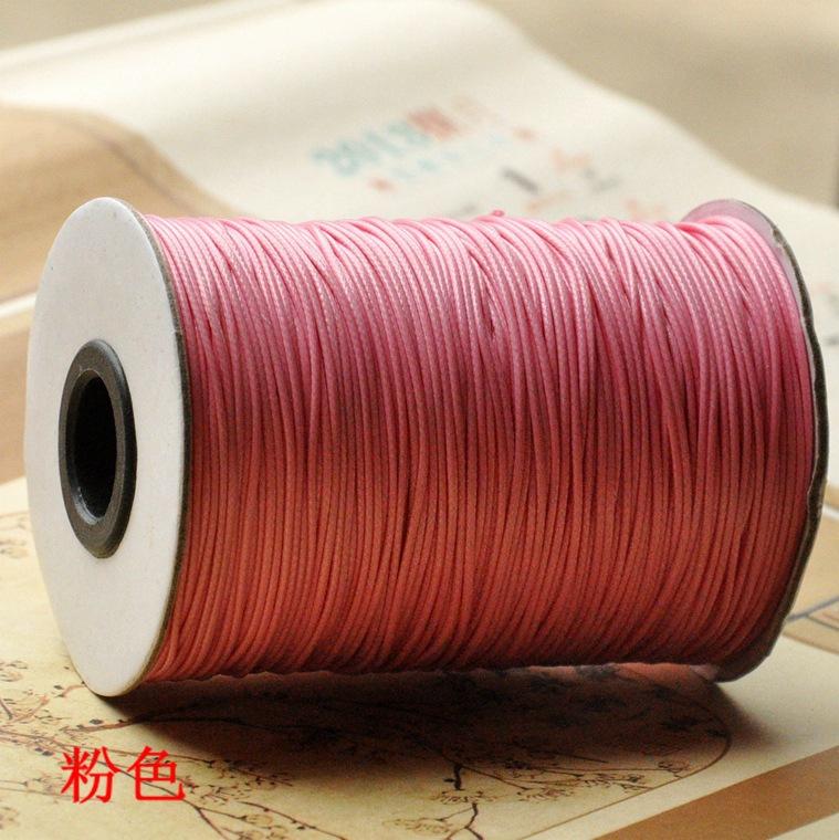 Necklace Bracelet Material, Jewelry Accessories, Multi-Colored Wax Rope, 200 Yards In A Roll Of Wax Thread, Woven Wire Diy Rope
