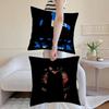 EEVISU BRAND Pillow Case Antidustmite Pillowcase Invisible Zipper Silky Short Plush Sofa Cushion Cover