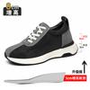 Inner Heightening Board Shoes Men's 8cm6cm Youth Leather Breathable Sports and Leisure Shoes Retro Invisible Heightening Dad Shoes