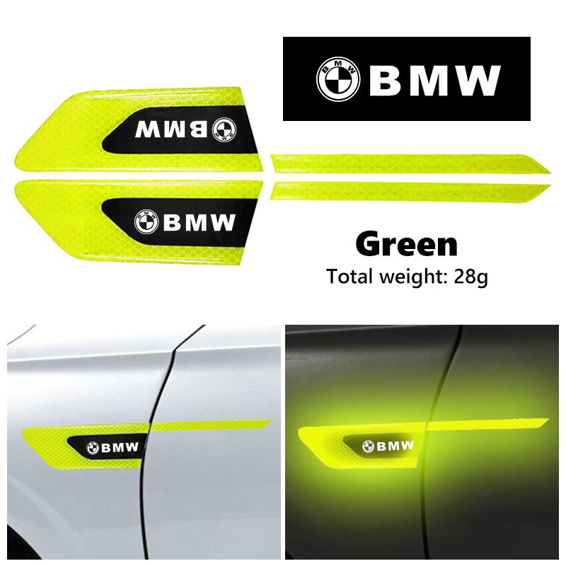 For BMW Car Fender Door Safety Anti-collision Protection Sticker Auto Body Reflective Strip M3 M5 X3 E93 F10 F20 F30 F40 F15 F25