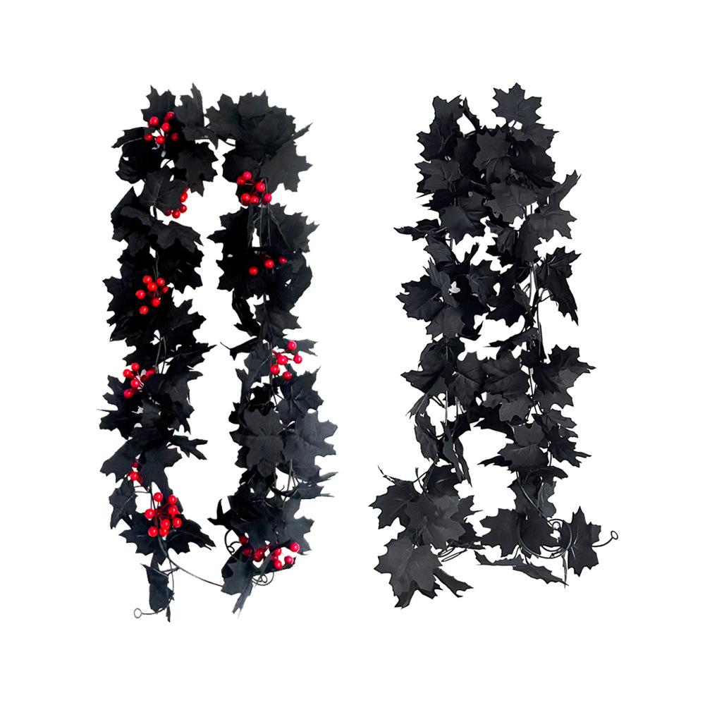 Maple Leaf Vine Autumn Decor for Halloween, Thanksgiving, and Christmas