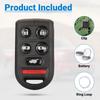 Key Fob Keyless Entry Remote Control Compatible with 2005 2006 2007 2009 2009 2010 Honda Odyssey Car Key Replacement for OUCG8D-399H-A 72147-SHJ-A61