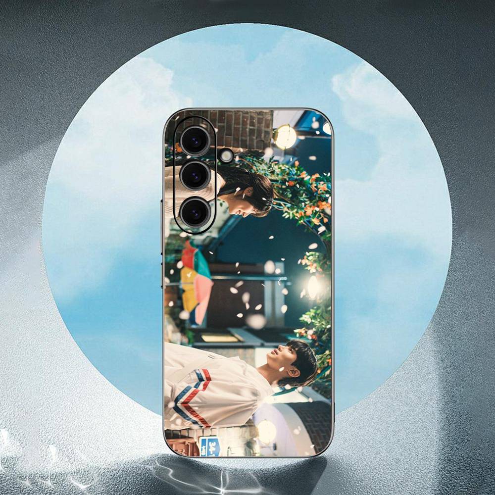 Korean Tv Dramas L-Lovely Runner For Samsung Galaxy S23 S24 S25 Ultra S22 Plus S21 Black Soft Case Waterproof Soft Case