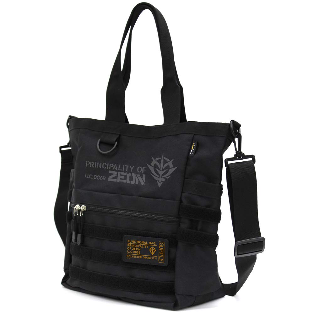 COSPA Gundam Zeon Army Tote Bag BLACK H36 W30 D17.5cm Cost Performance