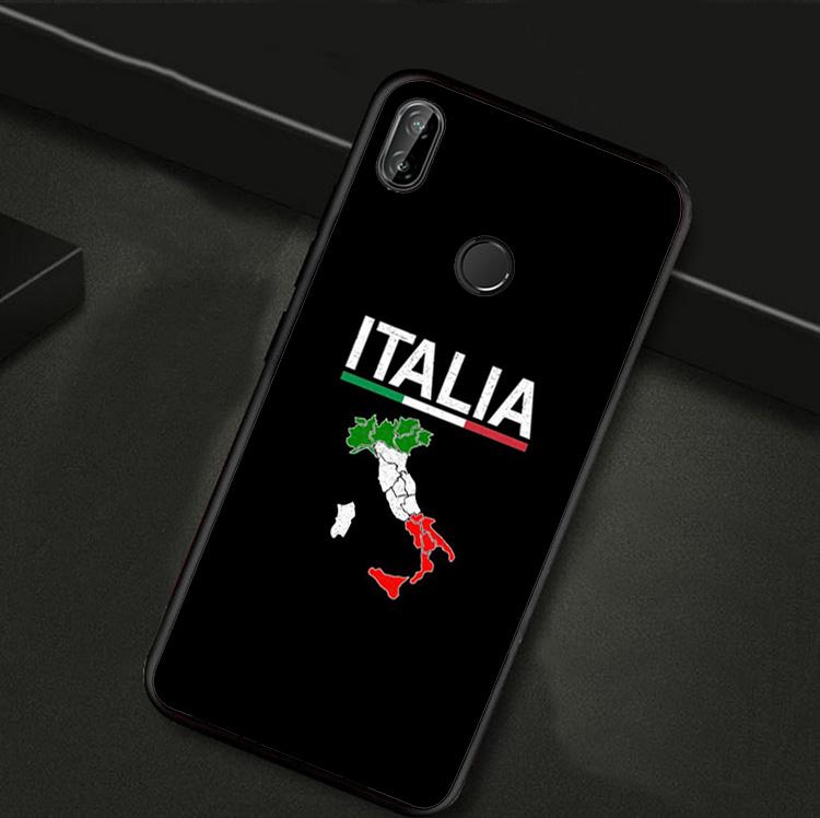 Flag Italy For Huawei Nova Y70 Y60 Y90 Y61 Y91 Y73 Y72 12s 12i 11i 8i 9 10 SE P30 P40 Lite P60 Pro Case
