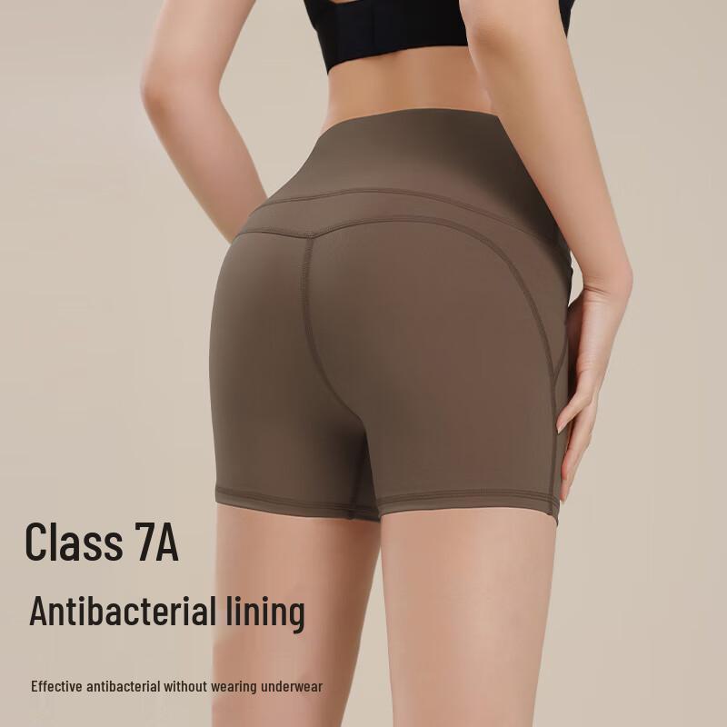 Women's High-Waist 3-Point Yoga & Sports Shorts